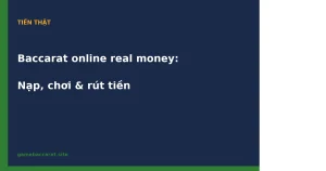 Baccarat online real money