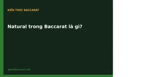 Natural trong Baccarat là gì